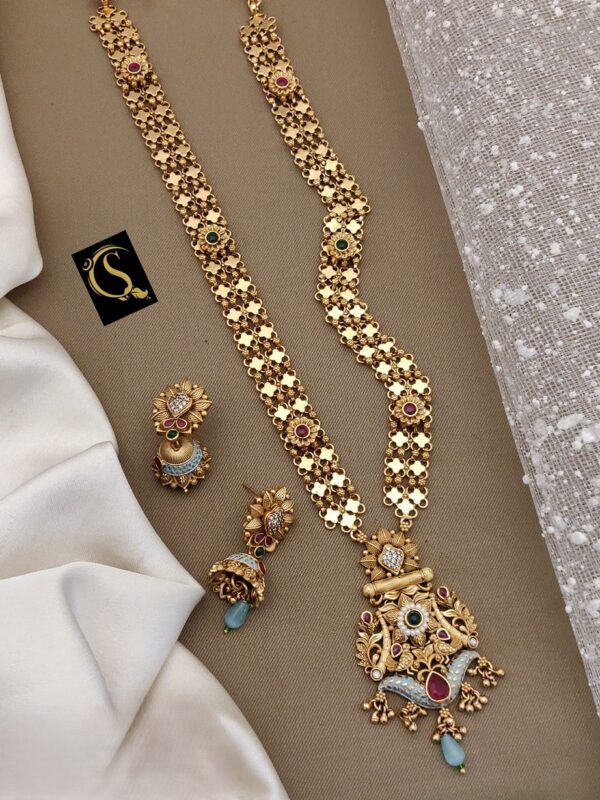 Antique Long Necklace Set