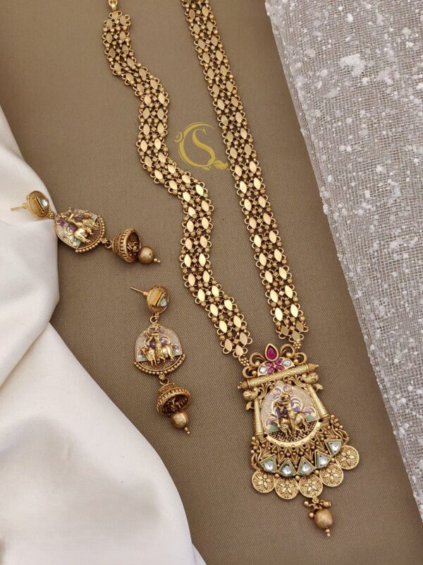 Antique Long Necklace Set