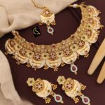 Antique Rajwadi Mina Choker