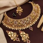 Antique Rajwadi Mina Choker