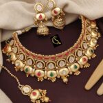 Antique Rajwadi Mina Choker