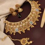 Antique Rajwadi Mina Choker